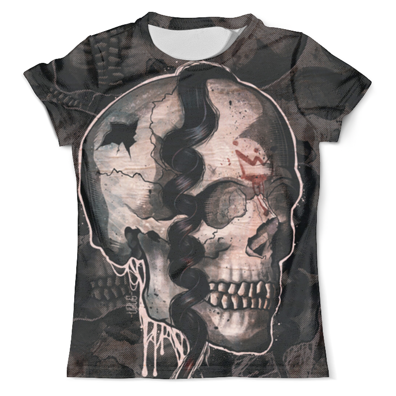 Printio Футболка с полной запечаткой (мужская) Skull printio футболка с полной запечаткой мужская girl skull