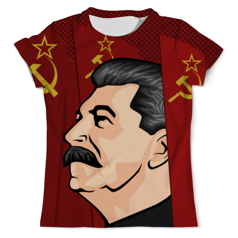 Printio Футболка с полной запечаткой (мужская) Сталин printio футболка с полной запечаткой мужская и в сталин