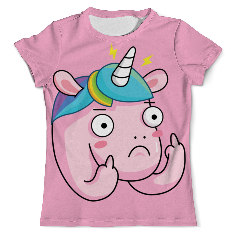 printio футболка с полной запечаткой женская unicorn единорог Printio Футболка с полной запечаткой (мужская) Unicorn / единорог