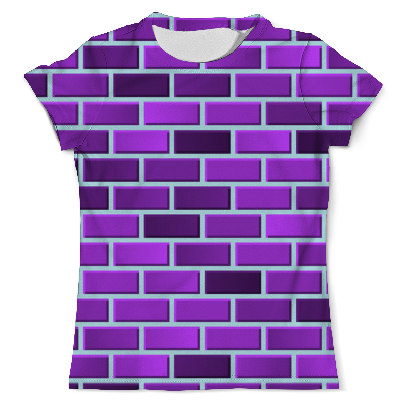 Printio Футболка с полной запечаткой (мужская) Пурпурные кирпичи printio футболка с полной запечаткой мужская голубой геометрический узор