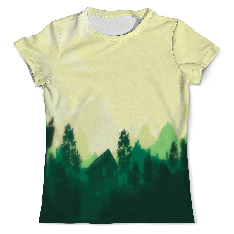 Printio Футболка с полной запечаткой (мужская) Природа леса printio футболка с полной запечаткой мужская санитары леса
