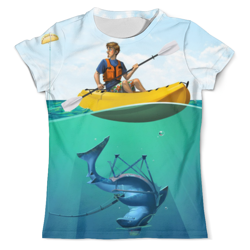 Printio Футболка с полной запечаткой (мужская) Рыбалка printio футболка с полной запечаткой мужская рыбалка 1