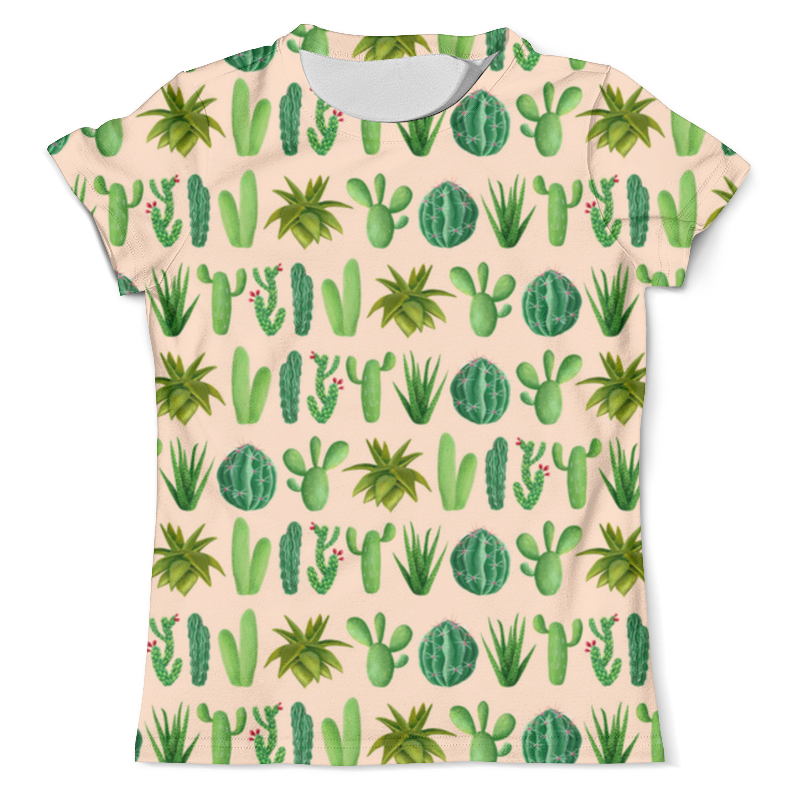 printio футболка с полной запечаткой мужская кактусы Printio Футболка с полной запечаткой (мужская) Кактусы