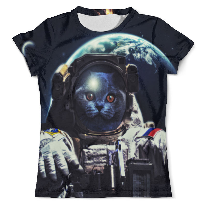 Printio Футболка с полной запечаткой (мужская) Космонавт printio футболка с полной запечаткой мужская кот космонавт