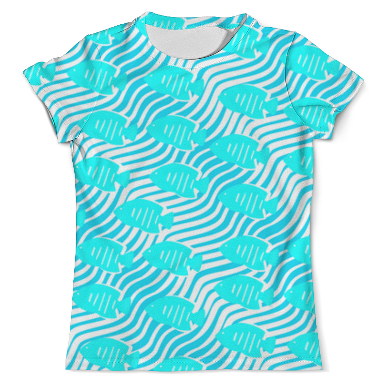 Printio Футболка с полной запечаткой (мужская) Тропические рыбки printio футболка с полной запечаткой для девочек тропические рыбки