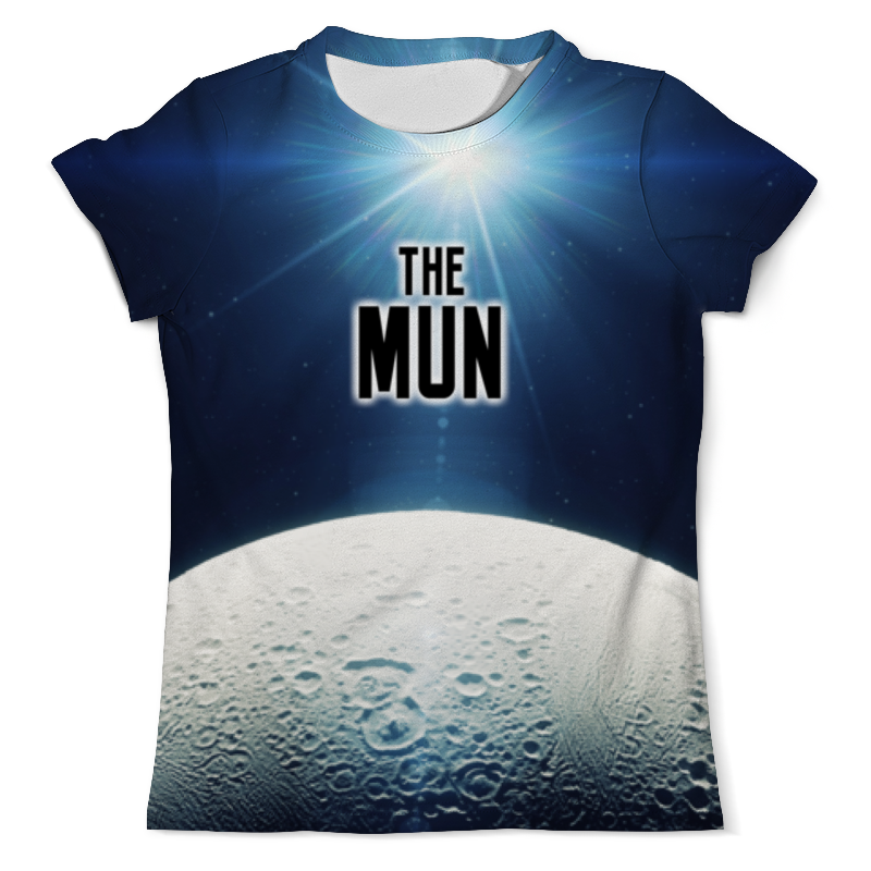Printio Футболка с полной запечаткой (мужская) The mun (the planet) мужская футболка парад планет солнечной системы l темно синий