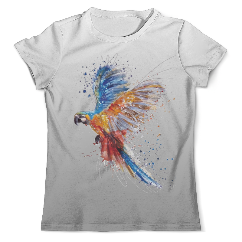 Printio Футболка с полной запечаткой (мужская) Попугай (1) printio футболка с полной запечаткой женская попугай