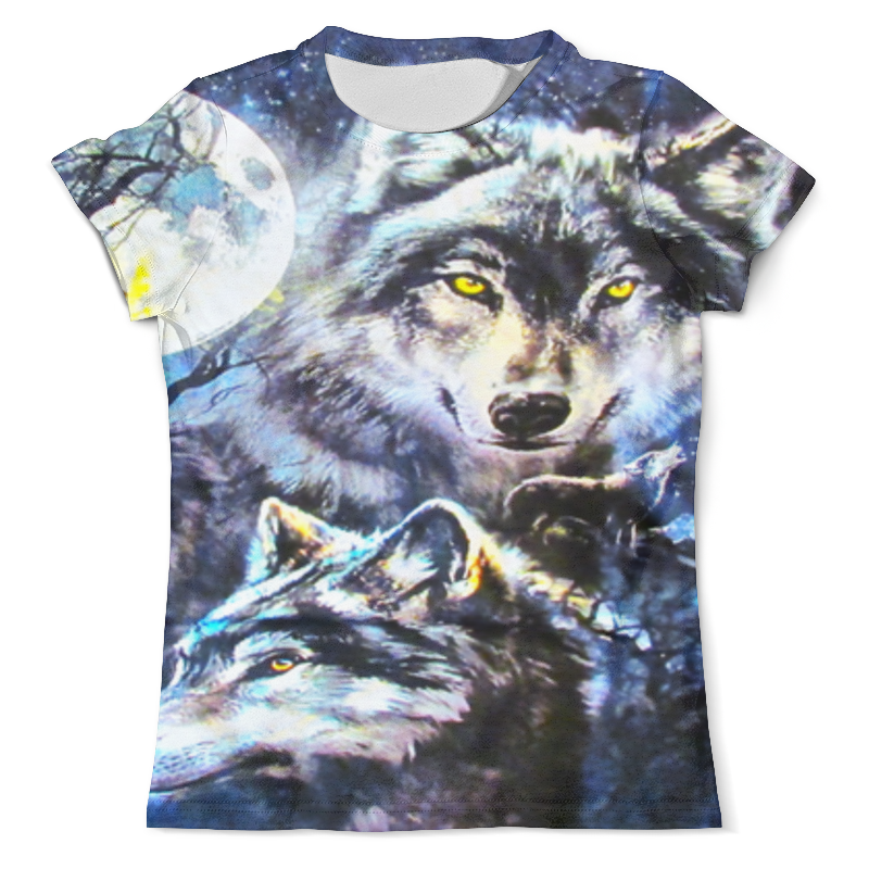 Printio Футболка с полной запечаткой (мужская) Волки картина printio футболка с полной запечаткой мужская волки картина
