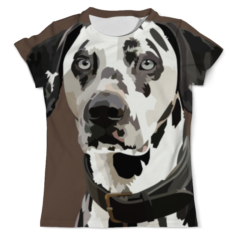 Printio Футболка с полной запечаткой (мужская) Далматинец мужская футболка собака далматинец m синий