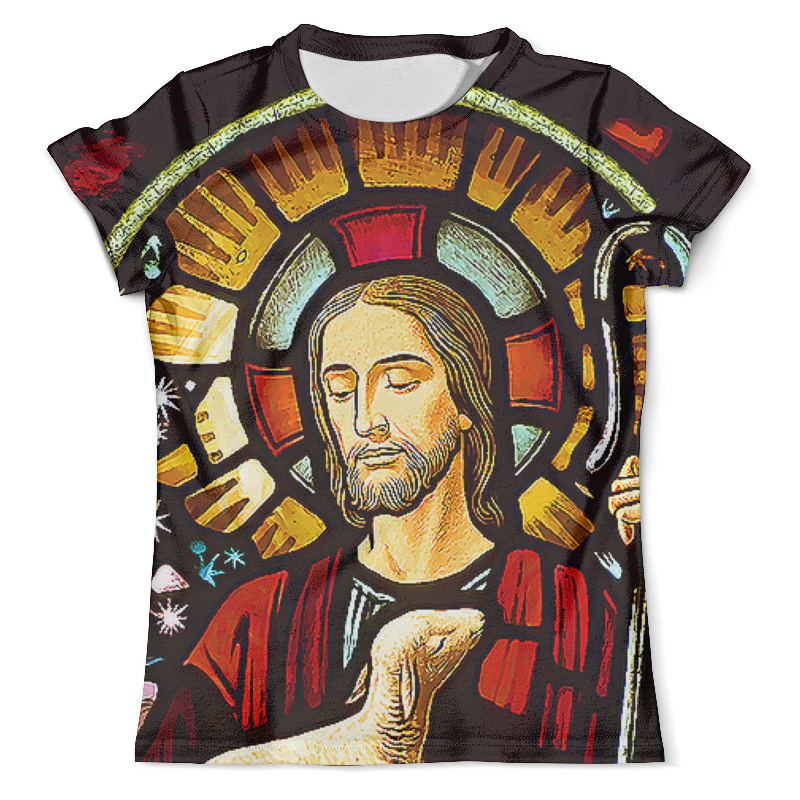 Printio Футболка с полной запечаткой (мужская) Иисус христос printio футболка с полной запечаткой мужская иисус христос
