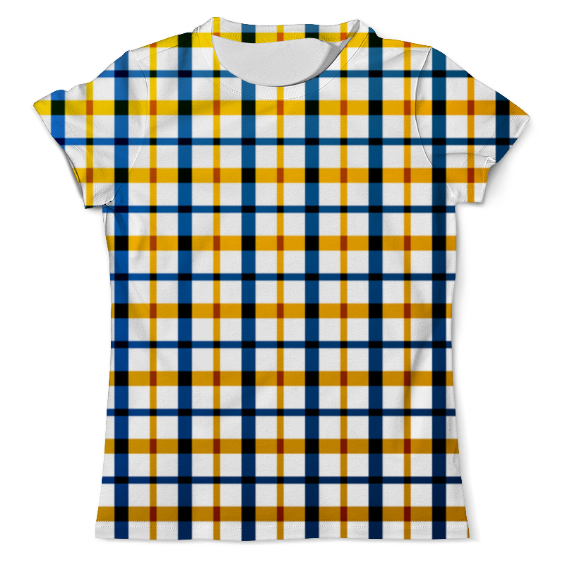 Printio Футболка с полной запечаткой (мужская) Клетка printio футболка с полной запечаткой мужская клетка желтая