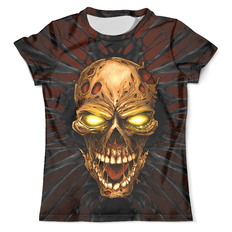 Printio Футболка с полной запечаткой (мужская) Zombie skull printio футболка с полной запечаткой мужская skull 17