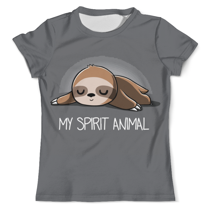 printio футболка с полной запечаткой для девочек мое духовное животное Printio Футболка с полной запечаткой (мужская) Мое духовное животное