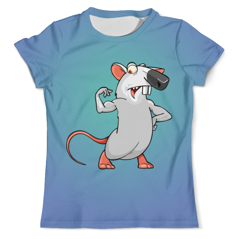 Printio Футболка с полной запечаткой (мужская) Крысенок качок printio футболка с полной запечаткой мужская крысенок 1