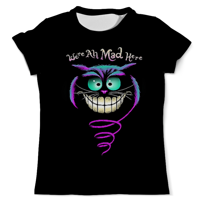 Printio Футболка с полной запечаткой (мужская) Котик с зелеными глазами