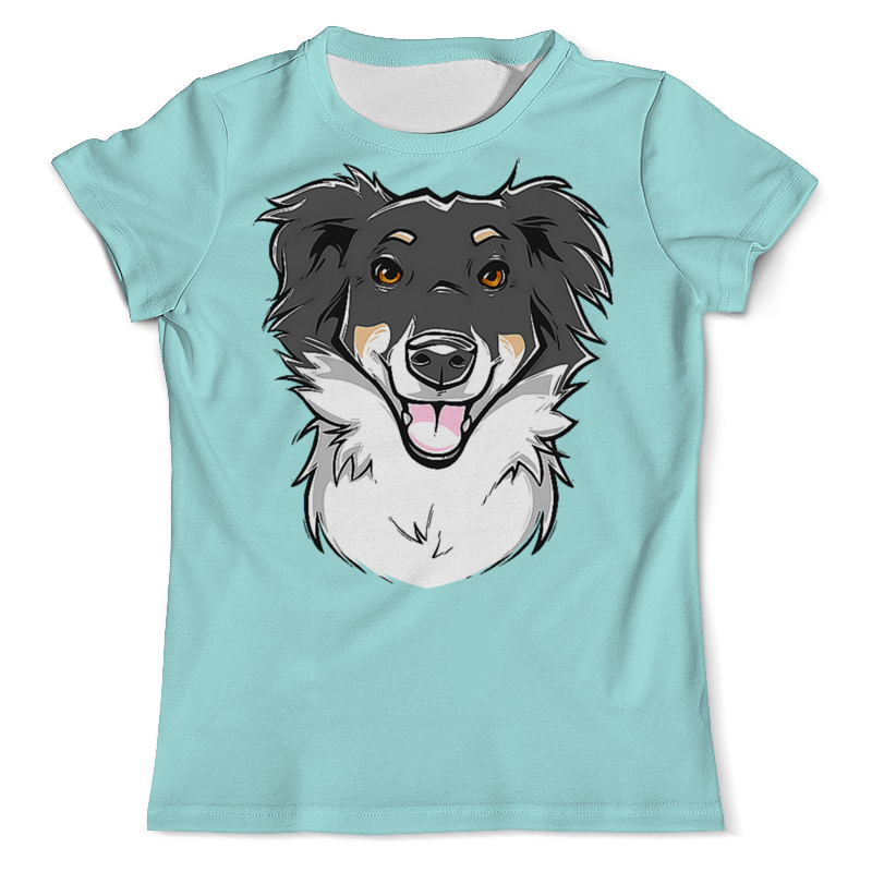 Printio Футболка с полной запечаткой (мужская) Радостная собачка (1) printio футболка с полной запечаткой мужская радостная собачка