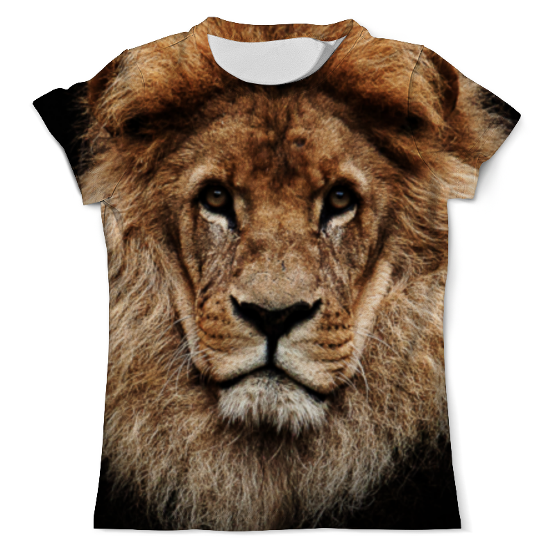 Printio Футболка с полной запечаткой (мужская) Лев - царь зверей printio футболка с полной запечаткой мужская царь лев