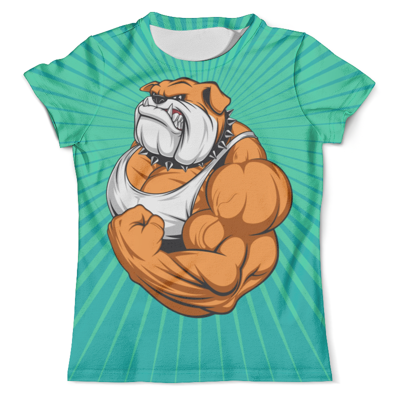 Printio Футболка с полной запечаткой (мужская) Bulldog gym printio футболка с полной запечаткой мужская bulldog camouflage