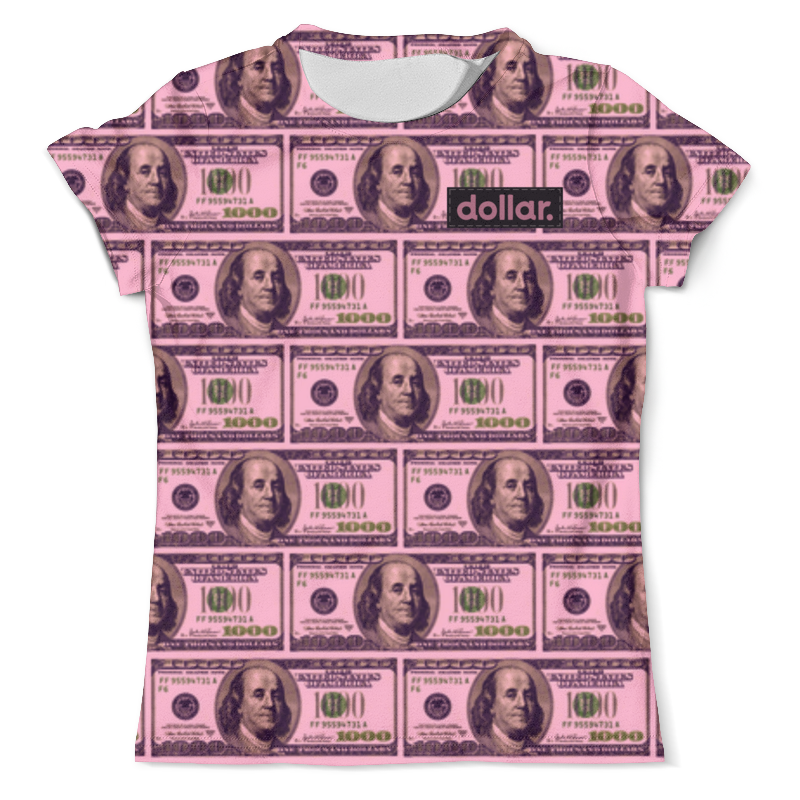 Printio Футболка с полной запечаткой (мужская) Тысячу долларов - талисман для привлечения денег printio футболка с полной запечаткой мужская тысячу долларов талисман для привлечения денег