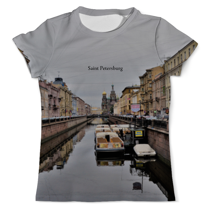 Printio Футболка с полной запечаткой (мужская) Петербург printio футболка с полной запечаткой мужская мокрый петербург