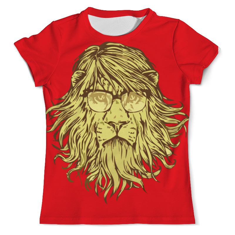 Printio Футболка с полной запечаткой (мужская) Пафосный лев printio футболка с полной запечаткой мужская морда льва
