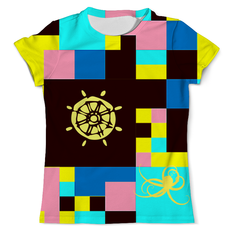 Printio Футболка с полной запечаткой (мужская) Морская тема printio футболка с полной запечаткой мужская морская тема 1