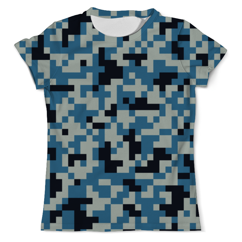 Printio Футболка с полной запечаткой (мужская) Пиксели printio футболка с полной запечаткой мужская синие пиксели