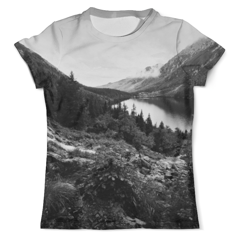 Printio Футболка с полной запечаткой (мужская) Лес и горы printio футболка с полной запечаткой мужская лес и горы