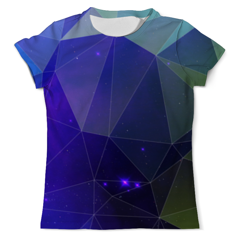 Printio Футболка с полной запечаткой (мужская) Космический треугольник printio футболка с полной запечаткой мужская космический треугольник