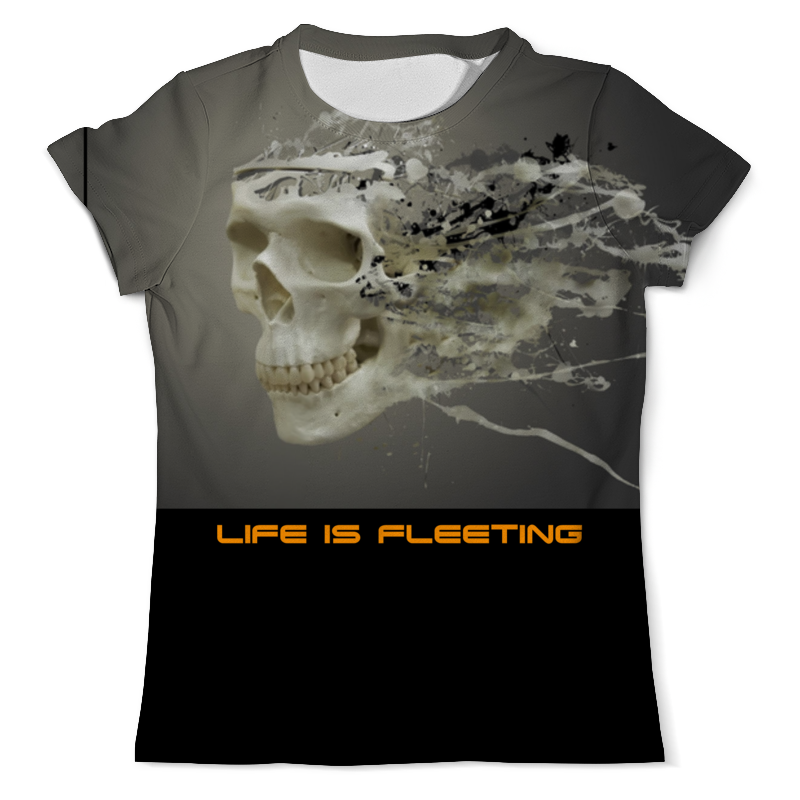 printio футболка с полной запечаткой мужская life is fleeting Printio Футболка с полной запечаткой (мужская) Life is fleeting