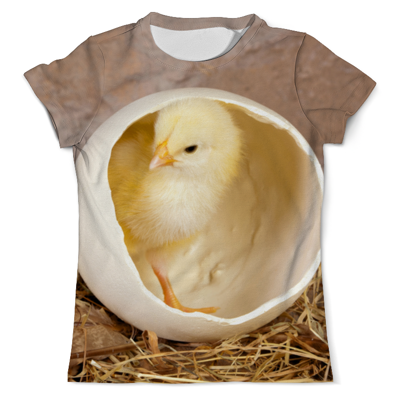 Printio Футболка с полной запечаткой (мужская) Цыпленок printio футболка с полной запечаткой мужская цыпленок