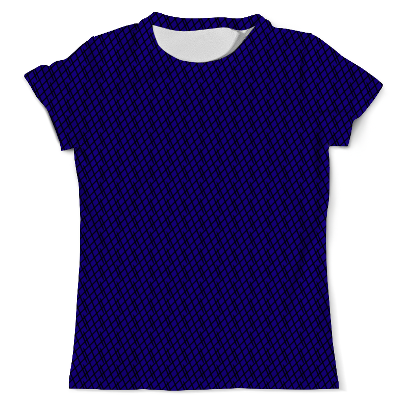 printio футболка с полной запечаткой мужская геометрический орнамент Printio Футболка с полной запечаткой (мужская) Геометрический орнамент синий