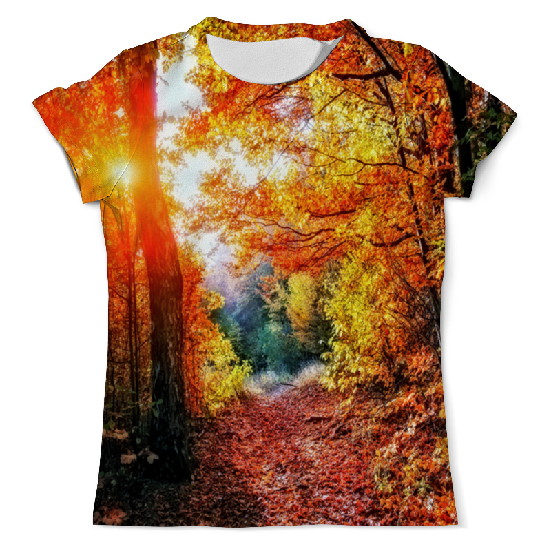 Printio Футболка с полной запечаткой (мужская) Осенний пейзаж printio футболка с полной запечаткой женская осенний пейзаж