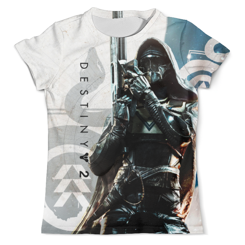 Printio Футболка с полной запечаткой (мужская) Destiny 2, hunter printio футболка с полной запечаткой мужская bounty hunter