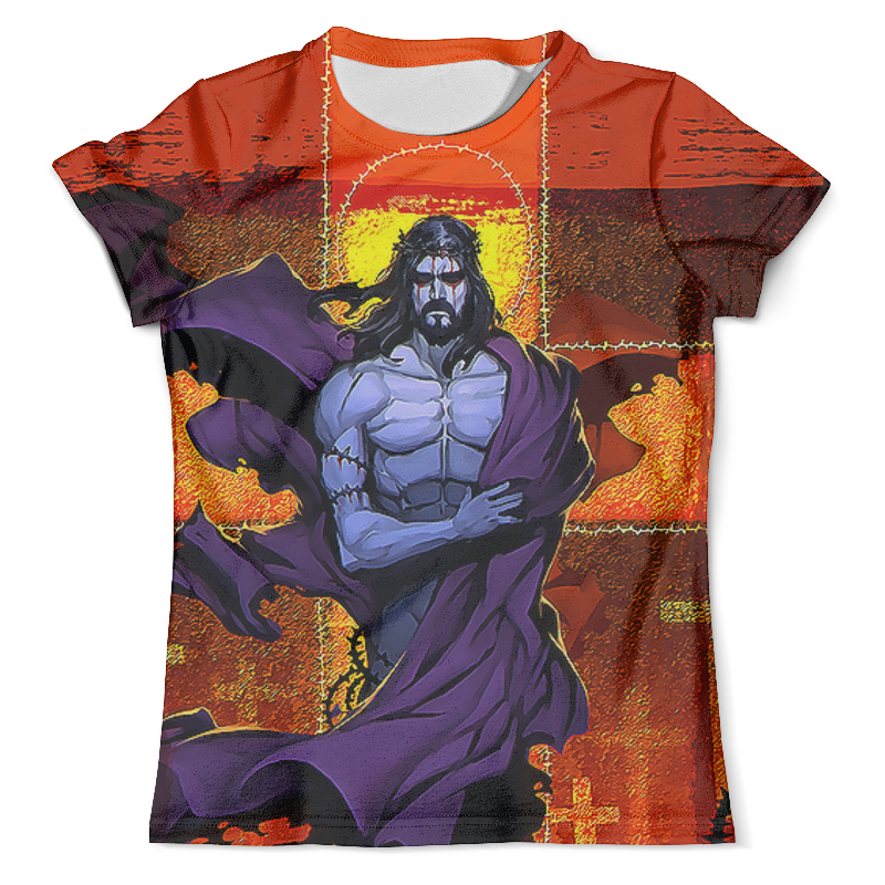 Printio Футболка с полной запечаткой (мужская) Иисус христос printio футболка с полной запечаткой для девочек иисус христос