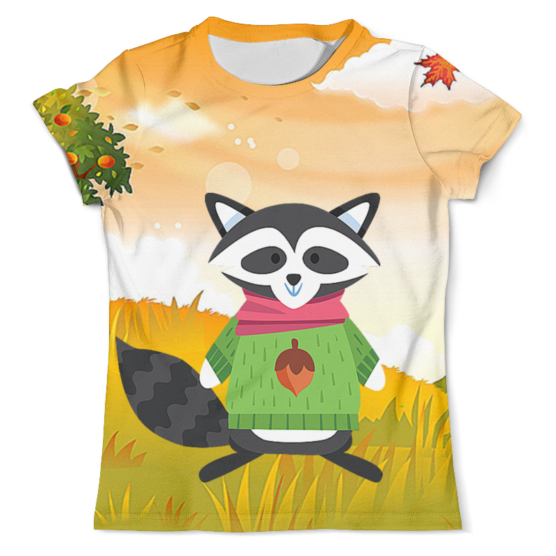 Printio Футболка с полной запечаткой (мужская) Осенняя пора