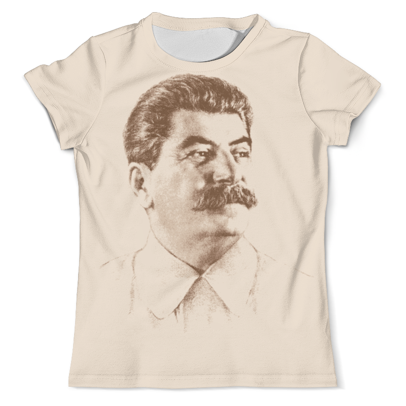 Printio Футболка с полной запечаткой (мужская) Сталин printio футболка с полной запечаткой мужская ленин сталин путин