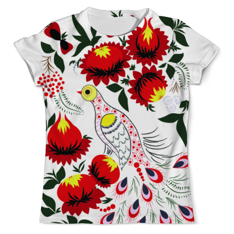 Printio Футболка с полной запечаткой (мужская) Птица жар-птица printio футболка с полной запечаткой для девочек птица жар птица