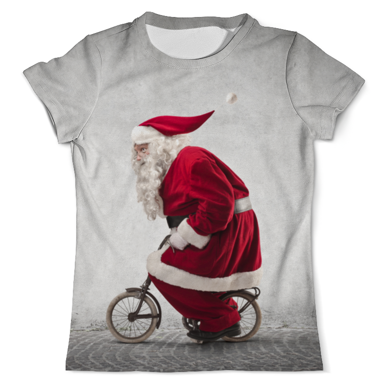 Printio Футболка с полной запечаткой (мужская) Дед мороз, санта-клаус printio футболка с полной запечаткой мужская дед мороз санта клаус