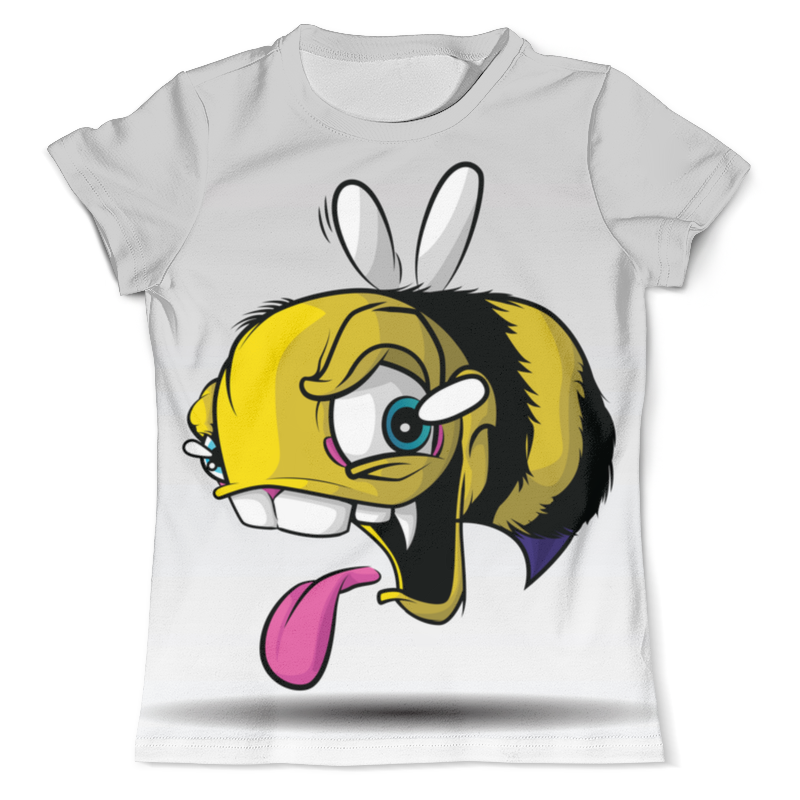 printio футболка с полной запечаткой для девочек пчелка жужа Printio Футболка с полной запечаткой (мужская) Пчелка