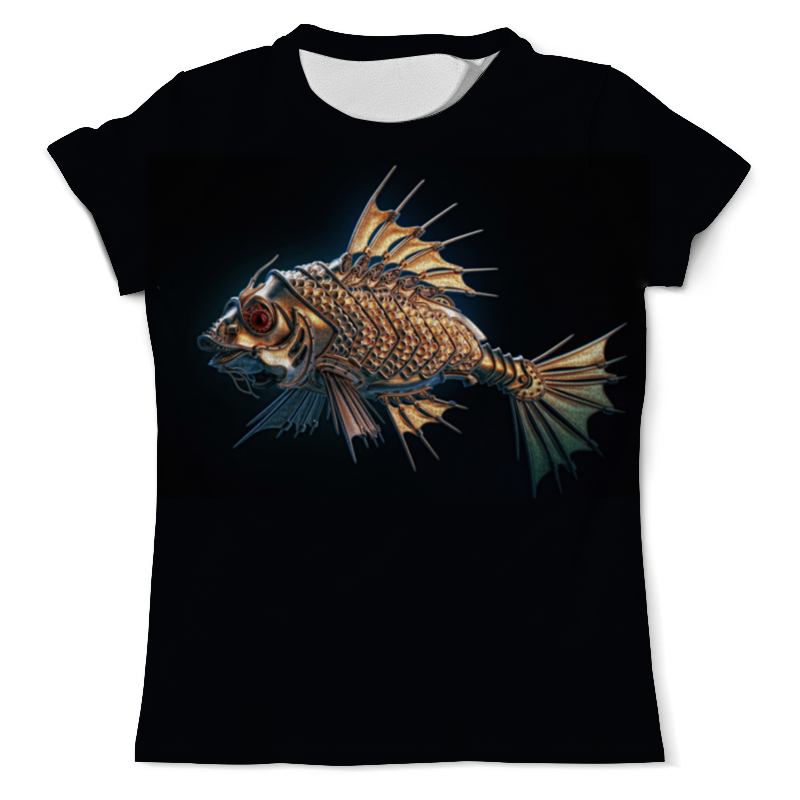 printio футболка с полной запечаткой мужская рыба капитан Printio Футболка с полной запечаткой (мужская) Большая рыба