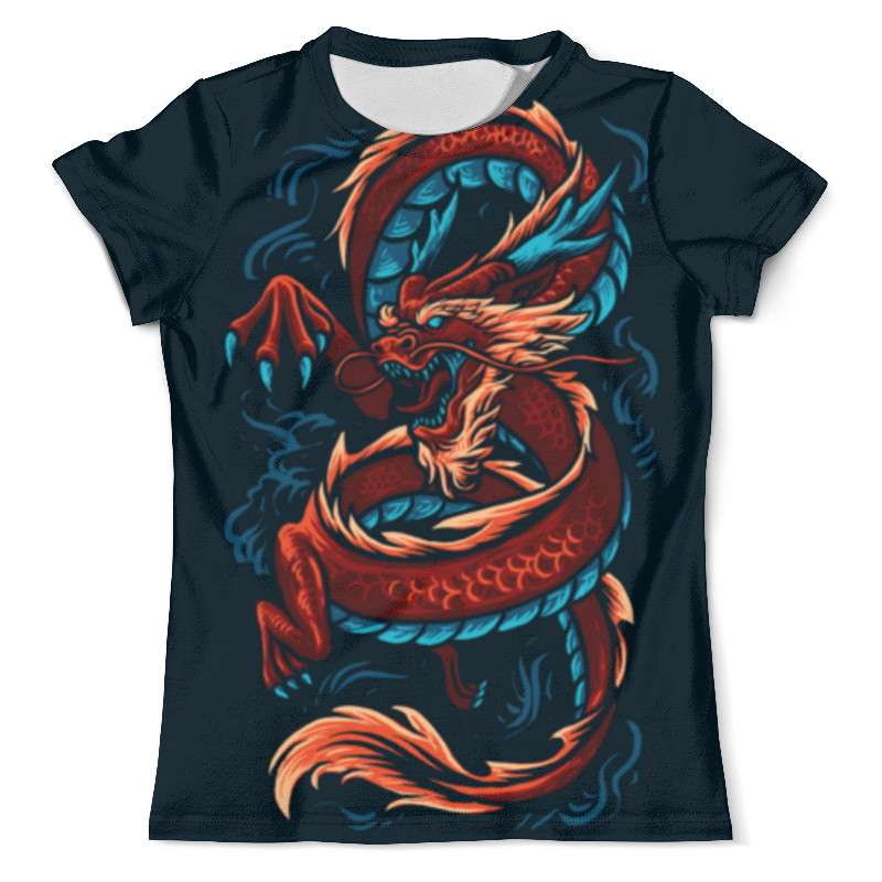 Printio Футболка с полной запечаткой (мужская) История дракона printio футболка с полной запечаткой мужская китайский дракон