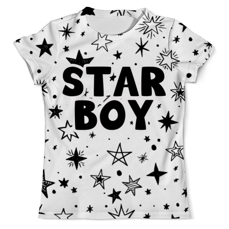 Printio Футболка с полной запечаткой (мужская) Starboy printio футболка с полной запечаткой для девочек starboy