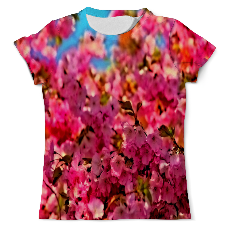 Printio Футболка с полной запечаткой (мужская) Весенние цветы printio футболка с полной запечаткой мужская весенние цветы