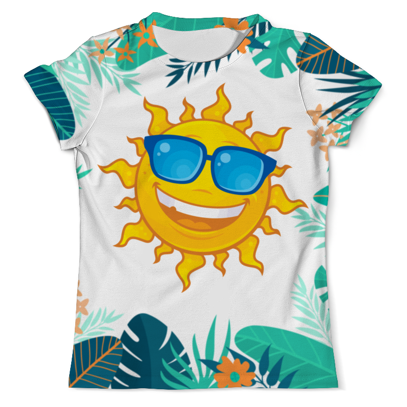 Printio Футболка с полной запечаткой (мужская) Солнце мужская футболка солнце s желтый