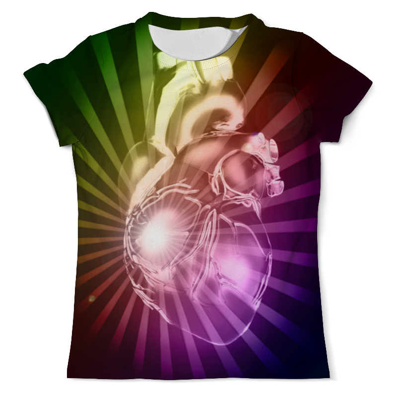 Printio Футболка с полной запечаткой (мужская) Лучистое сердце printio футболка с полной запечаткой мужская лучистое сердце