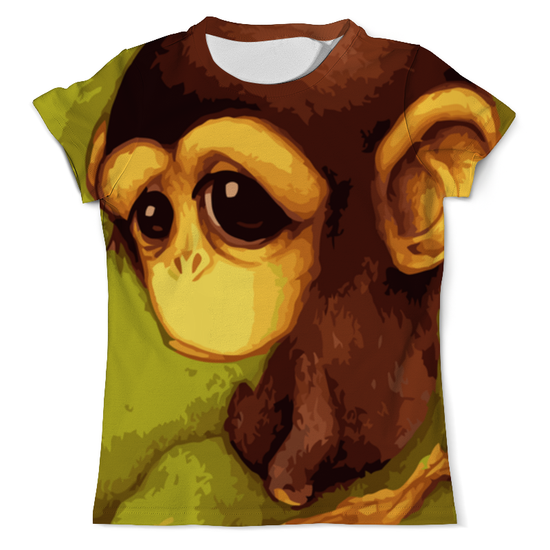 Printio Футболка с полной запечаткой (мужская) Обезьянка printio футболка с полной запечаткой мужская обезьянка
