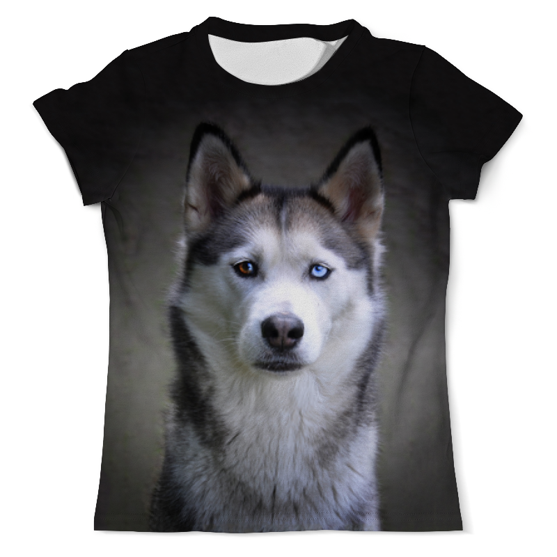 Printio Футболка с полной запечаткой (мужская) Хаска printio футболка с полной запечаткой мужская сибирский волк