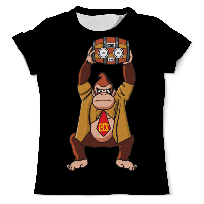 Printio Футболка с полной запечаткой (мужская) Donkey kong (nintendo)