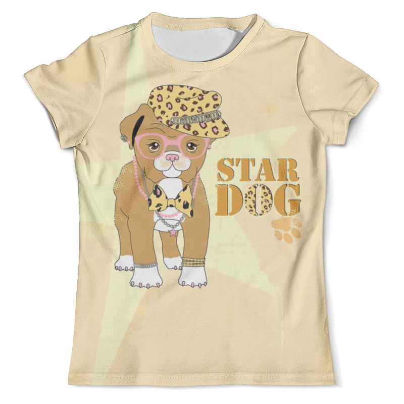 Printio Футболка с полной запечаткой (мужская) Star dog printio футболка с полной запечаткой женская star dog